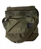 PORTERポーター）の古着「SHOULDER POUCH」｜グリーン