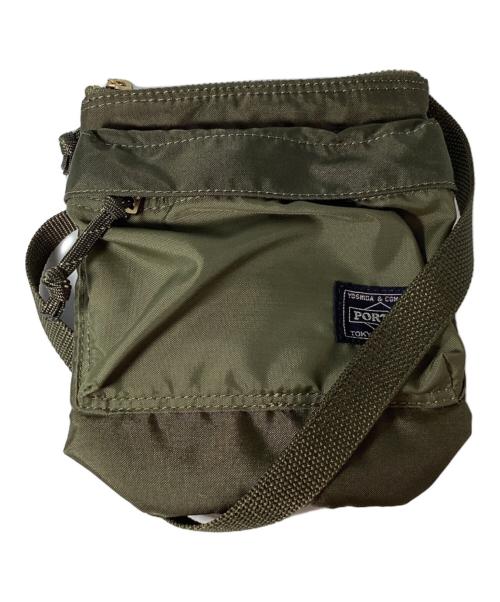 PORTER（ポーター）PORTER (ポーター) SHOULDER POUCH グリーンの古着・服飾アイテム