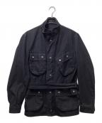 COMME des GARCONS HOMMEコムデギャルソン オム）の古着「ミリタリージャケット　 AD2004　HN-C020」｜ブラック