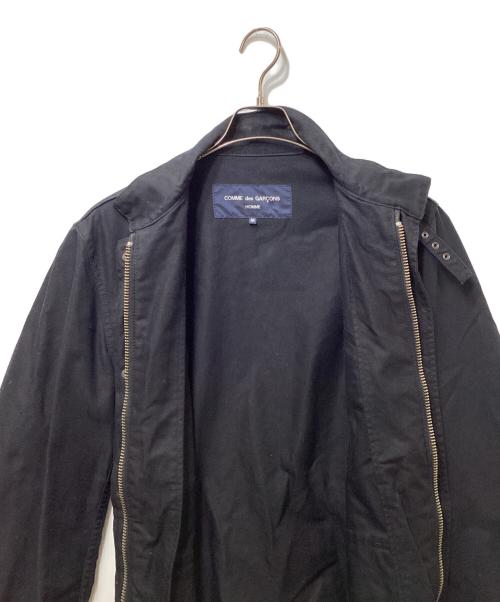 COMME des GARCONS HOMME（コムデギャルソン オム）COMME des GARCONS HOMME (コムデギャルソン オム) ミリタリージャケット　 AD2004　	HN-C020 ブラック サイズ:Mの古着・服飾アイテム