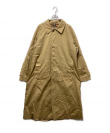 BURBERRY（バーバリー）の古着「裏地スクリブルチェックトレンチコート」｜ベージュ