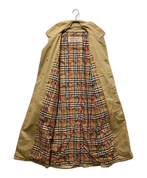 BURBERRY（バーバリー）BURBERRY (バーバリー) 裏地スクリブルチェックトレンチコート ベージュ サイズ:48の古着・服飾アイテム