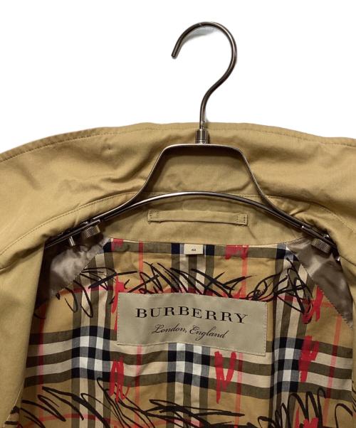 BURBERRY（バーバリー）BURBERRY (バーバリー) 裏地スクリブルチェックトレンチコート ベージュ サイズ:48の古着・服飾アイテム