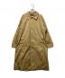 BURBERRY（バーバリー）の古着「裏地スクリブルチェックトレンチコート」｜ベージュ