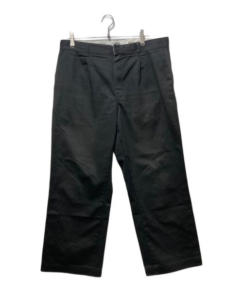 WACKO MARIA（ワコマリア）WACKO MARIA (ワコマリア) Dickies (ディッキーズ) PLEATED TROUSERS ブラック サイズ:XLの古着・服飾アイテム