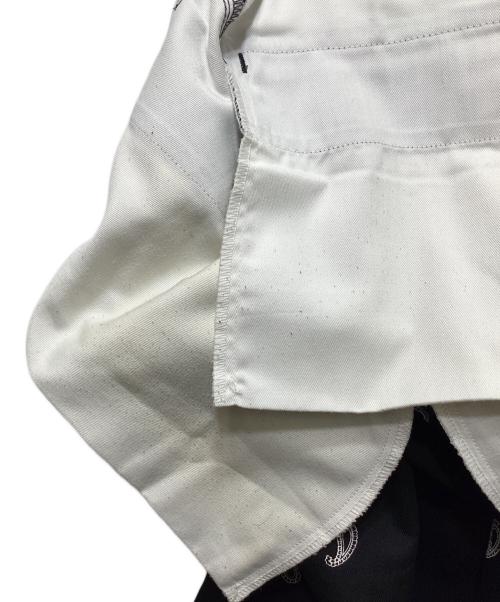 WACKO MARIA（ワコマリア）WACKO MARIA (ワコマリア) Dickies (ディッキーズ) ペイズリーワークパンツ ブラック サイズ:Lの古着・服飾アイテム
