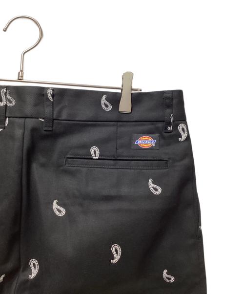 WACKO MARIA（ワコマリア）WACKO MARIA (ワコマリア) Dickies (ディッキーズ) ペイズリーワークパンツ ブラック サイズ:Lの古着・服飾アイテム