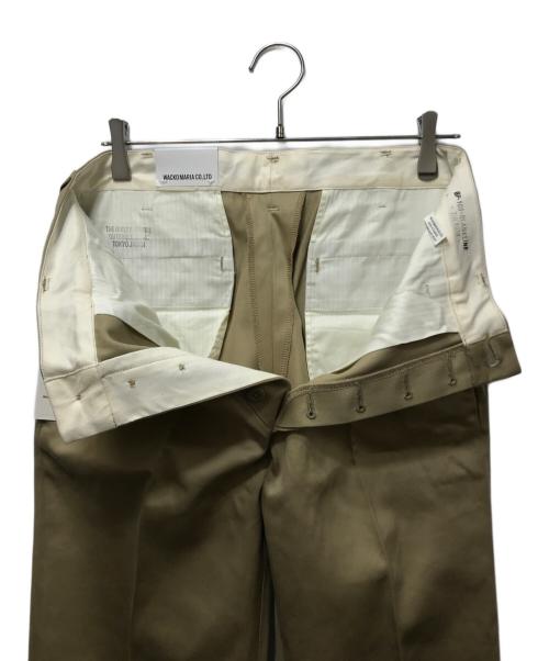 WACKO MARIA（ワコマリア）WACKO MARIA (ワコマリア) CHINO TROUSERS ベージュ サイズ:91cm (W36)の古着・服飾アイテム