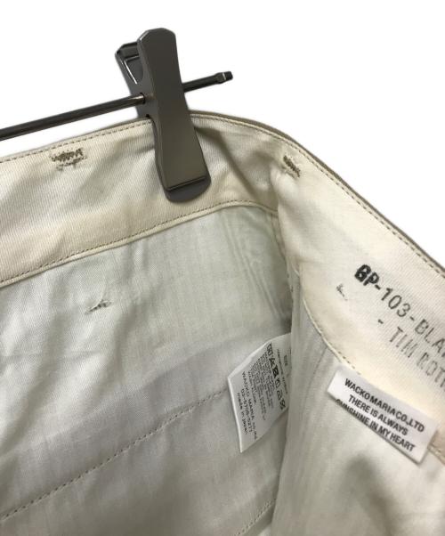 WACKO MARIA（ワコマリア）WACKO MARIA (ワコマリア) CHINO TROUSERS ベージュ サイズ:91cm (W36)の古着・服飾アイテム