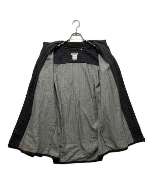 GIORGIO ARMANI（ジョルジオアルマーニ）GIORGIO ARMANI (ジョルジオアルマーニ) ジップアップ フリースシャツ グレー サイズ:Lの古着・服飾アイテム