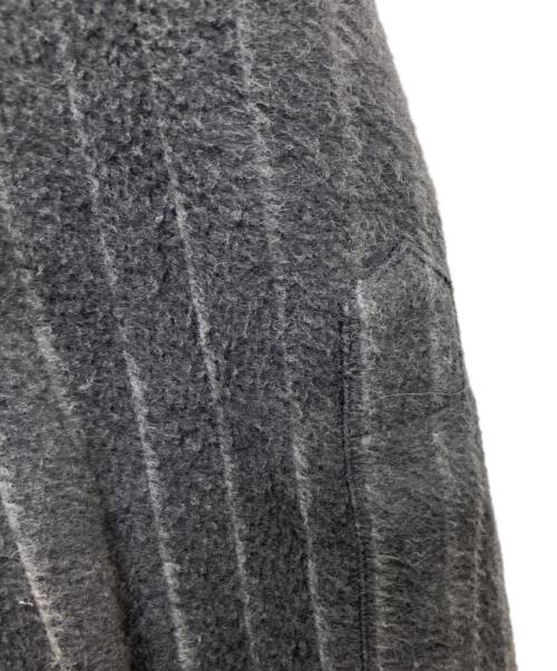 GIORGIO ARMANI（ジョルジオアルマーニ）GIORGIO ARMANI (ジョルジオアルマーニ) ジップアップ フリースシャツ グレー サイズ:Lの古着・服飾アイテム