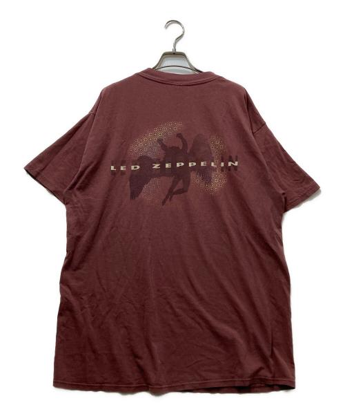 TULTEX（タルテックス）TULTEX (タルテックス) バンドTシャツ 　90s LED ZEPPELIN ブラウン サイズ:XLの古着・服飾アイテム