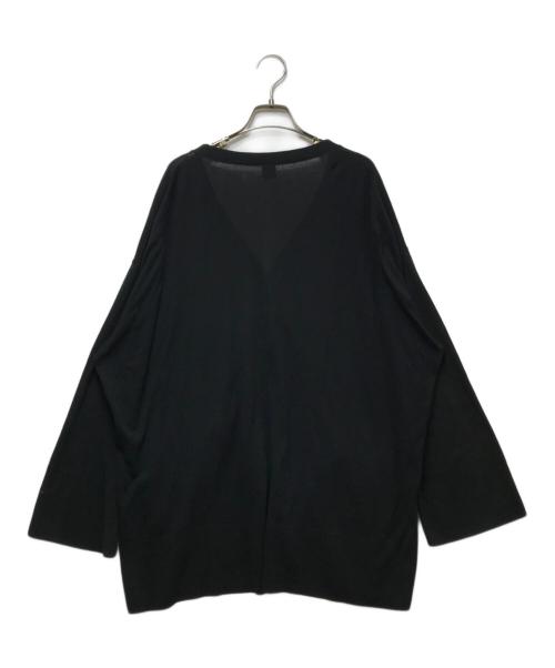 toteme（トーテム）toteme (トーテム) コットンニットカーディガン ブラック サイズ:XSの古着・服飾アイテム