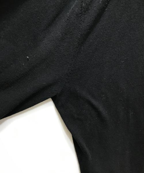 toteme（トーテム）toteme (トーテム) コットンニットカーディガン ブラック サイズ:XSの古着・服飾アイテム