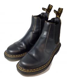 Dr.Martens（ドクターマーチン）の古着「ダブルステッチチェルシーブーツ」｜ブラック
