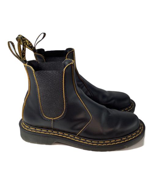 Dr.Martens（ドクターマーチン）Dr.Martens (ドクターマーチン) ダブルステッチチェルシーブーツ ブラック サイズ:42の古着・服飾アイテム