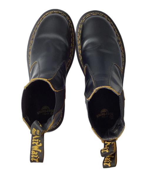 Dr.Martens（ドクターマーチン）Dr.Martens (ドクターマーチン) ダブルステッチチェルシーブーツ ブラック サイズ:42の古着・服飾アイテム