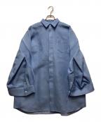 sacaiサカイ）の古着「Double-Faced Silk Cotton Dress/ダブルフェイスシルクコットンドレス」｜スカイブルー