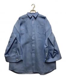 sacai（サカイ）の古着「Double-Faced Silk Cotton Dress/ダブルフェイスシルクコットンドレス」｜スカイブルー