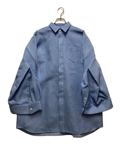 sacai（サカイ）sacai (サカイ) Double-Faced Silk Cotton Dress/ダブルフェイスシルクコットンドレス スカイブルー サイズ:1の古着・服飾アイテム