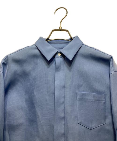 sacai（サカイ）sacai (サカイ) Double-Faced Silk Cotton Dress/ダブルフェイスシルクコットンドレス スカイブルー サイズ:1の古着・服飾アイテム
