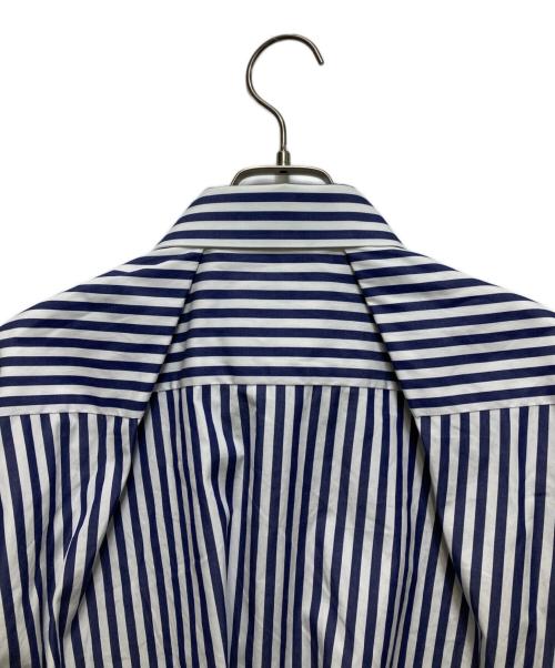 sacai（サカイ）sacai (サカイ) Cotton Poplin x Knit Pullover/コットンポプリンニットプルオーバー ブルー サイズ:1の古着・服飾アイテム