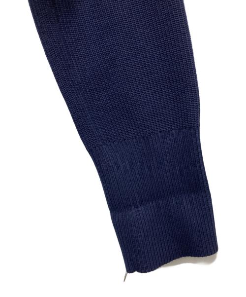 sacai（サカイ）sacai (サカイ) Cotton Poplin x Knit Pullover/コットンポプリンニットプルオーバー ブルー サイズ:1の古着・服飾アイテム