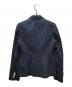 kiton (キートン) リネン×シルク ストライプ テーラードジャケット ネイビー サイズ:40：10000円