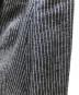 中古・古着 kiton (キートン) リネン×シルク ストライプ テーラードジャケット ネイビー サイズ:40：10000円