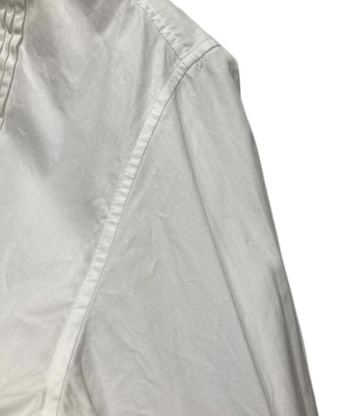 HERMES（エルメス）HERMES (エルメス) フリルシャツ　フランス製 ホワイト サイズ:36の古着・服飾アイテム