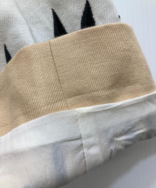 LORO PIANA（ロロピアーナ）LORO PIANA (ロロピアーナ) ボタニカル刺繍 リネンテーラードジャケット ホワイト サイズ:38の古着・服飾アイテム