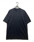 BALENCIAGAバレンシアガ）の古着「HAND DRAWN TSHIRT / バックプリント モックネックTシャツ」｜ブラック