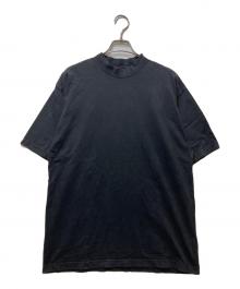 BALENCIAGA（バレンシアガ）の古着「HAND DRAWN TSHIRT / バックプリント モックネックTシャツ」｜ブラック