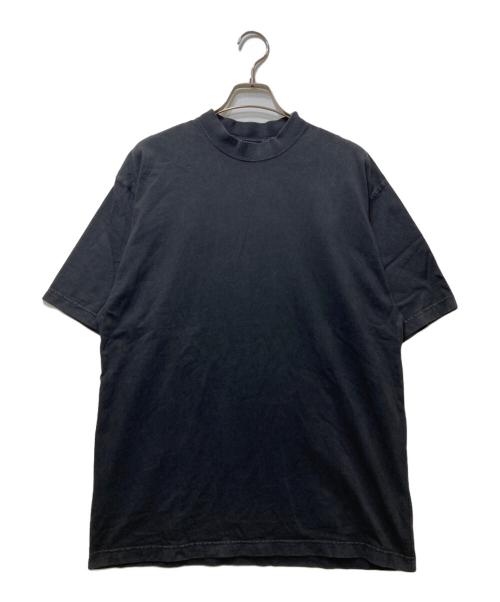 BALENCIAGA（バレンシアガ）BALENCIAGA (バレンシアガ) HAND DRAWN TSHIRT / バックプリント モックネックTシャツ ブラック サイズ:XSの古着・服飾アイテム