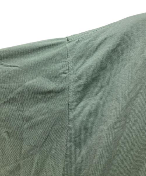 BALENCIAGA（バレンシアガ）BALENCIAGA (バレンシアガ) DIY Imprint Cropped T-Shirt/ インプリントクロップドティシャツ グリーン サイズ:2の古着・服飾アイテム