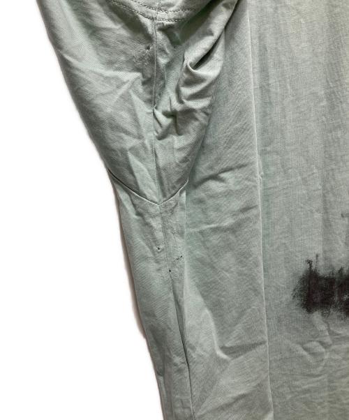 BALENCIAGA（バレンシアガ）BALENCIAGA (バレンシアガ) DIY Imprint Cropped T-Shirt/ インプリントクロップドティシャツ グリーン サイズ:2の古着・服飾アイテム