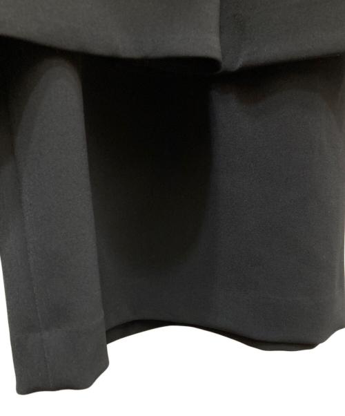 ENFOLD（エンフォルド）ENFOLD (エンフォルド) レイヤードワイドパンツ ブラック サイズ:38の古着・服飾アイテム
