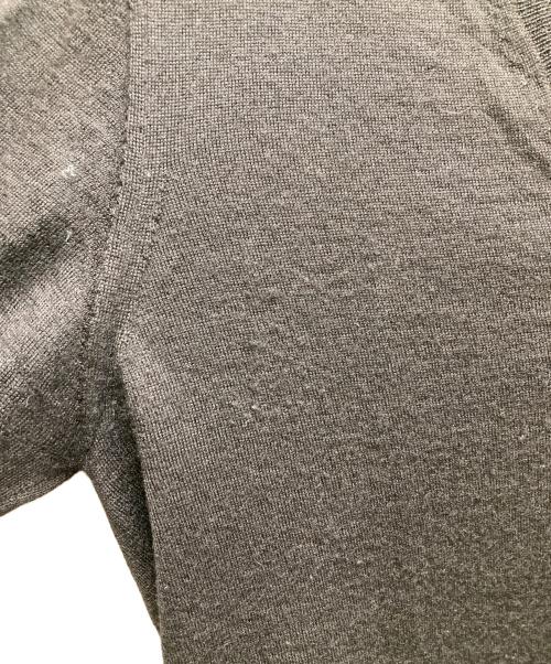 kiton（キートン）kiton (キートン) カシミヤシルクVネックニット ブラウン サイズ:38の古着・服飾アイテム