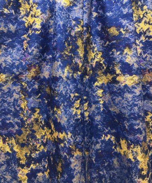 Sov.（ソブ）Sov. (ソブ) ラメジャガードボリュームスカート 0302-110-234A ブルー サイズ:38の古着・服飾アイテム