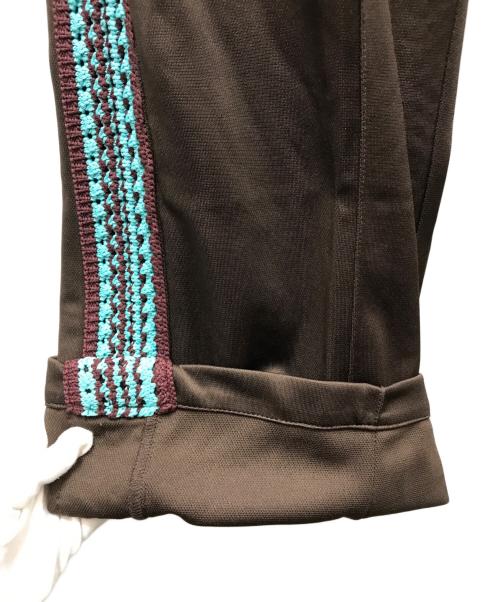MAISON SPECIAL（メゾンスペシャル）MAISON SPECIAL Washed Nylon Side Line Prime-Wide Easy Pants(ウォッシュドナイロンサイドラインプライムワイドイージーパンツ)　11232461304 ブラウン サイズ:２の古着・服飾アイテム
