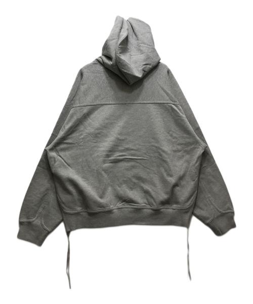 MAISON SPECIAL（メゾンスペシャル）MAISON SPECIAL (メゾンスペシャル) サイドジップ プルオーバーパーカー　11249411301 グレーの古着・服飾アイテム