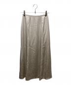 THE TOEザ・トゥー）の古着「Rothenburg Satin Skirt(ローテンブルクサテンスカート)　」｜アイボリー