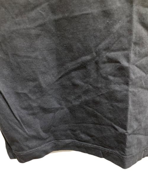 JIL SANDER（ジルサンダー）JIL SANDER (ジルサンダー) モックネックオーバーサイズTシャツ KK JM IM 0002 ブラック サイズ:Mの古着・服飾アイテム