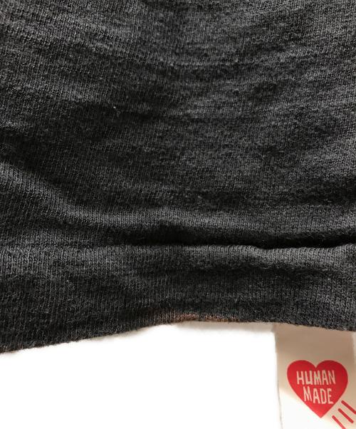 HUMAN MADE（ヒューマンメイド）HUMAN MADE (ヒューマンメイド) プリントTシャツ ブラック サイズ:実寸参照の古着・服飾アイテム