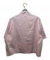 Hed Mayner (ヘド メイナー) H/S STAND COLLAR SHIRT (スタンドカラーシャツ） ピンク サイズ:XS：15000円