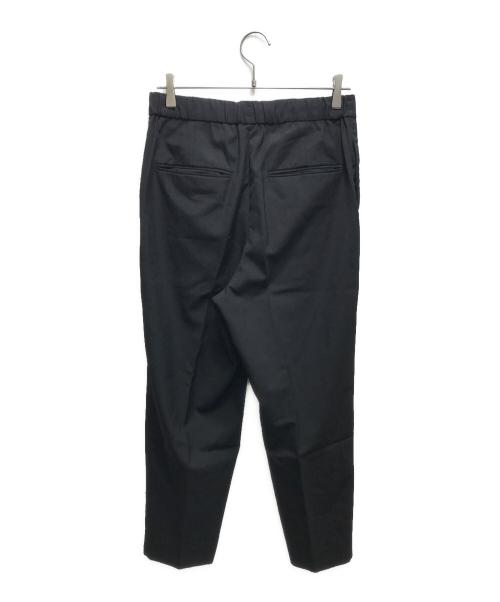 ATON（エイトン）ATON (エイトン) WOOL TROPICAL WIDE EASY PANTS （ウールトロピカルワイドイージーパンツ） PR AG IM 0203 ブラック サイズ:04の古着・服飾アイテム