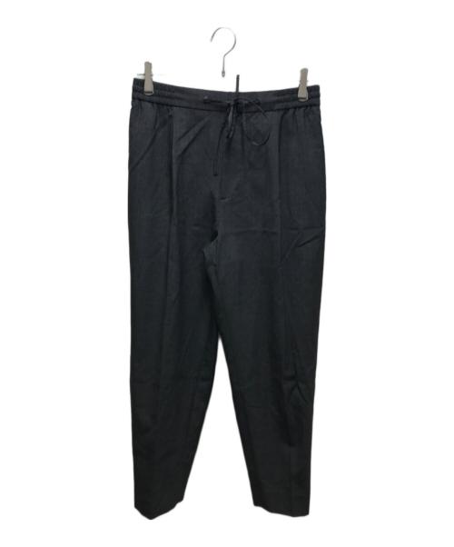 ATON（エイトン）ATON (エイトン) WOOL TROPICAL TAPERED EASY PANTS（ウールトロピカルテーパードパンツ） グレー サイズ:04の古着・服飾アイテム