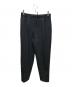 ATON（エイトン）の古着「WOOL TROPICAL TAPERED EASY PANTS（ウールトロピカルテーパードパンツ）」｜グレー
