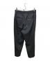 ATON (エイトン) WOOL TROPICAL TAPERED EASY PANTS（ウールトロピカルテーパードパンツ） グレー サイズ:04：8000円
