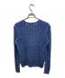 POLO RALPH LAUREN (ポロ・ラルフローレン) ケーブルニット ブルー サイズ:M：8000円